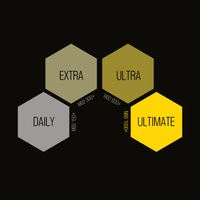 Manuka Honey MGO 1000+ product category image showing extra, ultra, daily, and ultimate honey types.