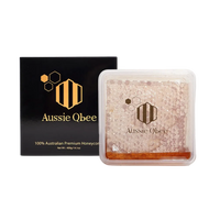 Aussie Qbee honeycomb packaging on a white background