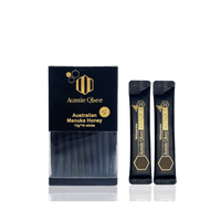 Manuka Honey MGO 300+ 360g packaging with individual sachets for convenient consumption.