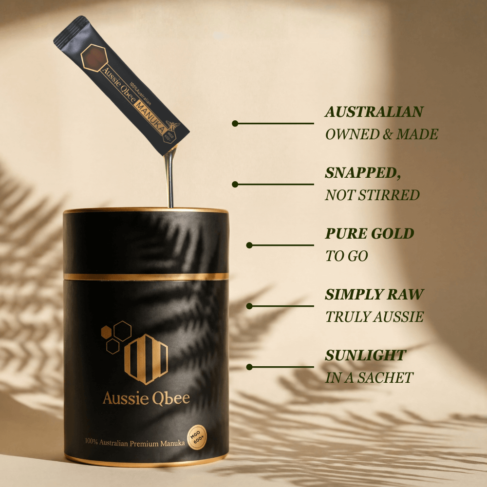 The Total Defense Kit | MGO 600+ Immunity Trio highlighting Australian-owned, pure and raw qualities.