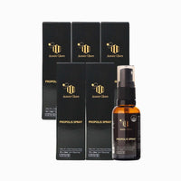 Propolis Spray with Manuka Honey MGO 600+ -five package boxes with a bottle