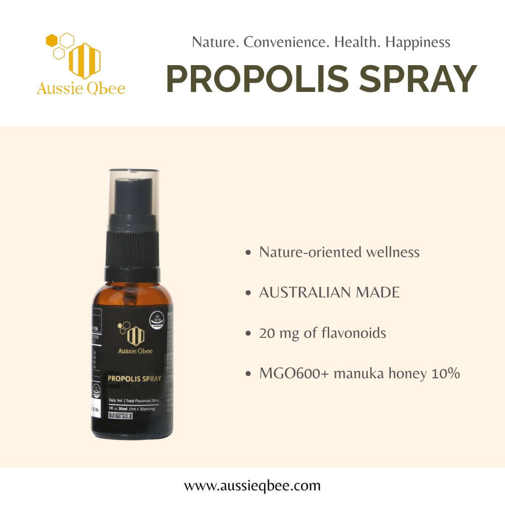 Propolis Spray with Manuka Honey MGO 600+ benefits